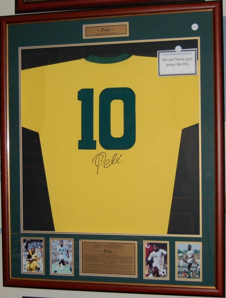 Pro Sports Memorabilia jersey framing Pro Sports Memorabilia