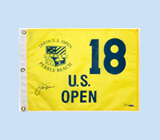 Jack Nicklaus signed US Open Flag