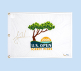 Tiger Woods signed US Open Flag