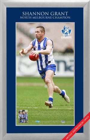 Shannon Grant signed and framed piece.