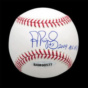 Albert Pujols signed limited ed baseball