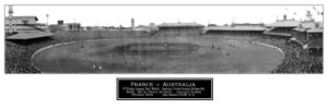 Australia V France Test Match Panoramic 1952