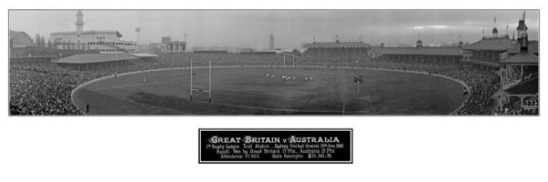 Australia Great Britain 1966 Test Match Panoramic