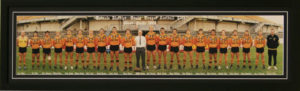 Balmain Tigers 1989 team panoramic framed