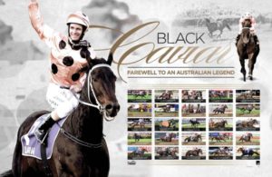 Farewell to Black Caviar - 25 wins retirement lithograph