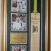 Memorabilia Framing - Cricket bats  Boxing Gloves and other Memorabilia Framing