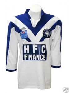 Canterbury Bankstown  Bulldogs 1985 HFC Retro Jersey L