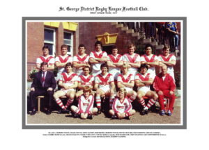 St George Dragons 1977 Premiership Team Photo
