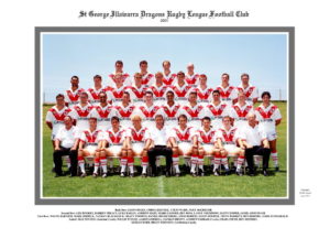 St George Illawarra Dragons 2001 team photo