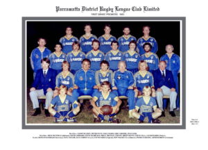 Parramatta Eels 1983 Premiership winning photo