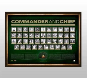 Commander & Chief framed sportsprint