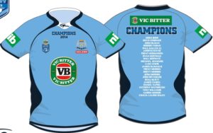 NSW SOO Champions 2014 jersey adults small