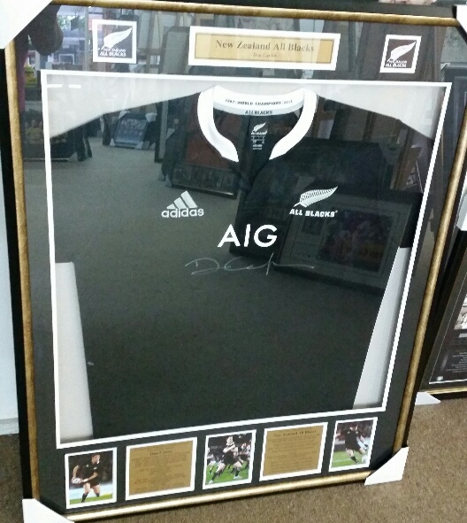 dan carter signed jersey