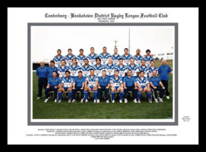 Canterbury Bankstown Bulldogs 2004 premiership team photo framed