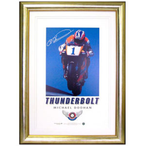 Mick Doohan - Thunderbolt signed limited print
