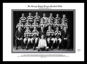 St George Dragons 1941 Premiership team photo