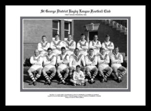 St George Dragons 1966 Premiership team photo