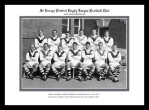 St George Dragons 1964 Premiership team photo