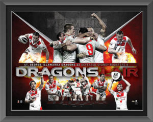 Dragons Lair 2010 NRL Premiership Print