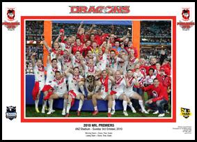 St George Illawarra 2010 NRL Premiership Celebration photo