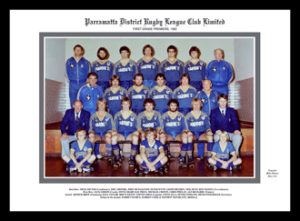 Parramatta Eels 82 Premiership team photo