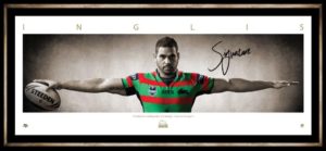 OUT OF STOCK Greg Inglis Wings Personally signed and framed lithograph