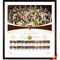 Hawthorn 2013 team signed lithograph