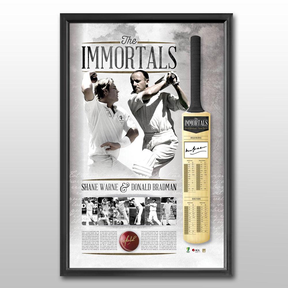 The Immortals - Bradman and Warne 1 The Immortals - Bradman and Warne