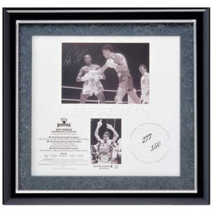 Jeff Fenech personally signed and framed lithograph