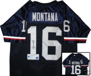 Joe Montana signed NFL jersey