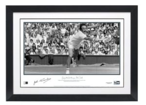 John Newcombe  personally signed lithograph