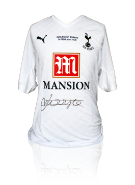 Johnathon Woodgate signed Spurs Shirt 1 Johnathon Woodgate signed Spurs Shirt