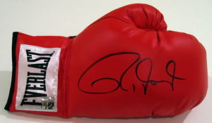 Roy Jones Jnr personally signed boxing glove