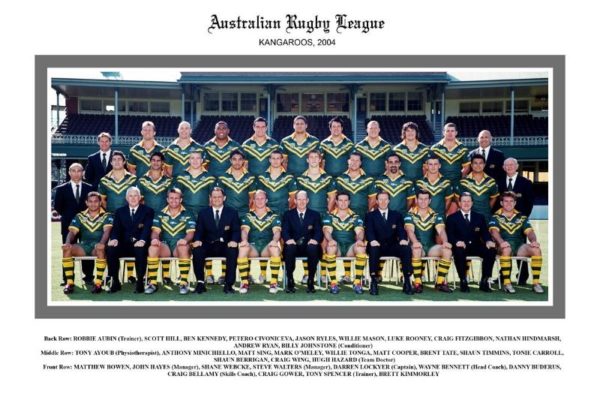 Australian Kangaroos 2004 Team photo