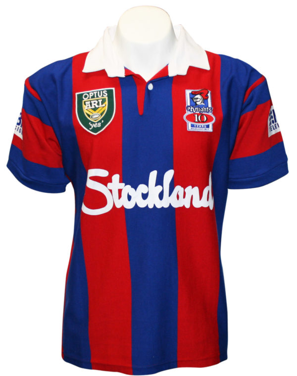Newcastle Knights 1997 retro jersey - size XL