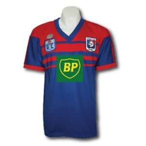 Newcastle Knights 1989 retro jersey - size XXL