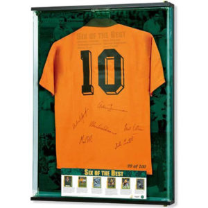 Wallabies Legends signed and framed jersey