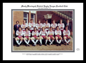 Manly 1976 Team photo framed