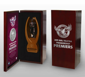 Manly 2011 NRL Premiership replica trophy