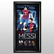 Lionel Messi personally signed and framed lithograph 1 Lionel Messi personally signed and framed lithograph