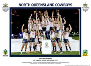 North Queensland Cowboys Celebration Photo 2015