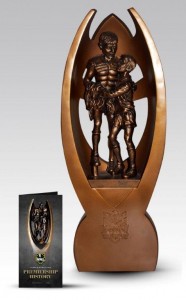 St George Illawarra Dragons NRL replica trophy Large format.
