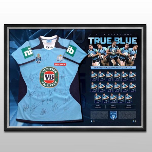 2014 NSW SOO Champions signed jersey