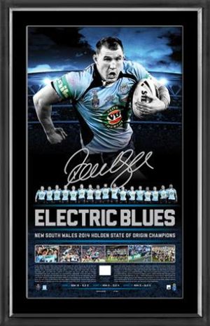 Electric Blues--Gallen NSW litho signed