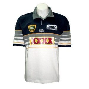 OUT OF STOCK North Queensland Cowboys NRL retro jersey size XXS