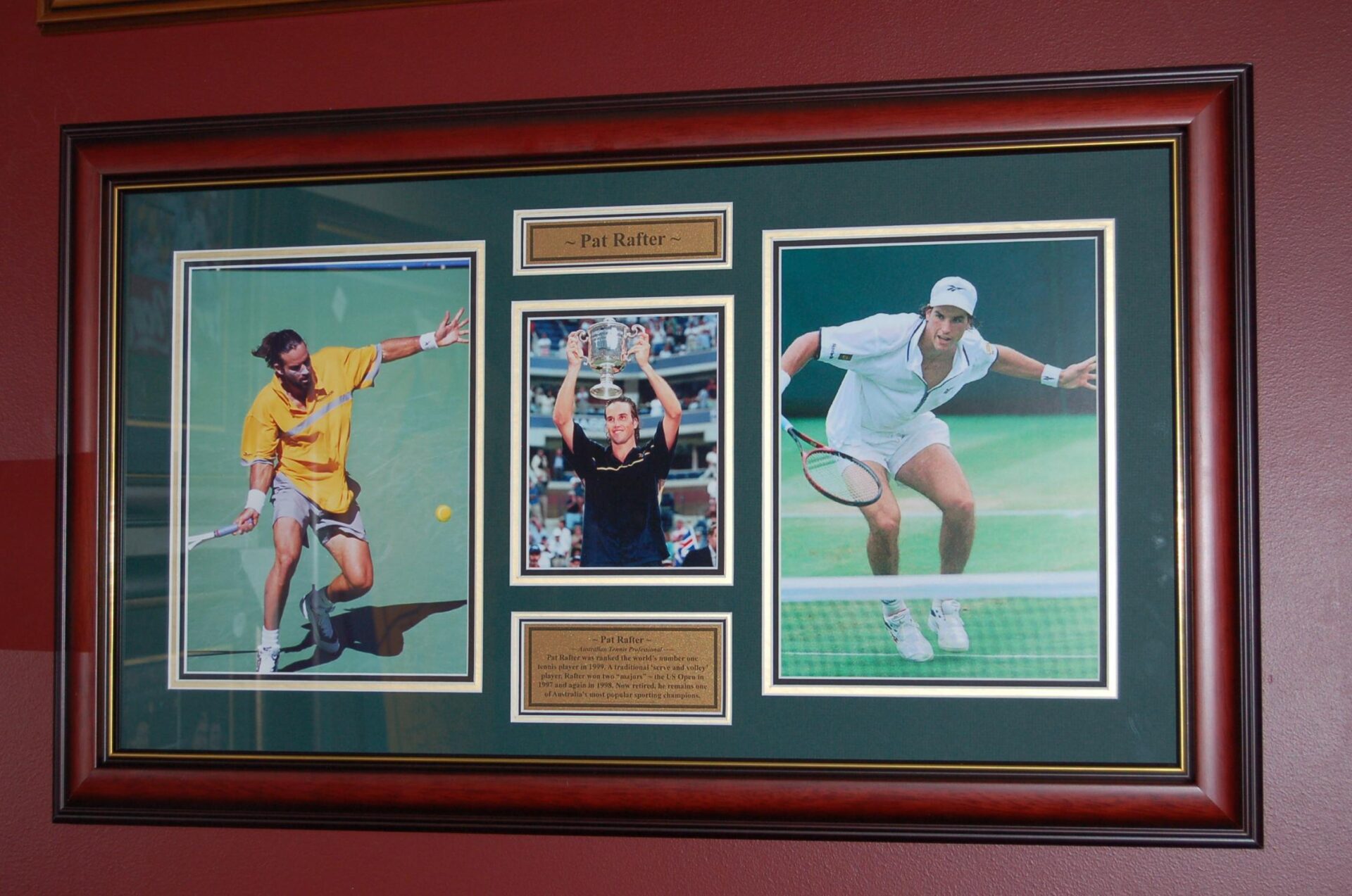 Pat Rafter- Australian Tennis Legend - Pro Sports Memorabilia Pat Rafter- Australian Tennis Legend - Pro Sports Memorabilia