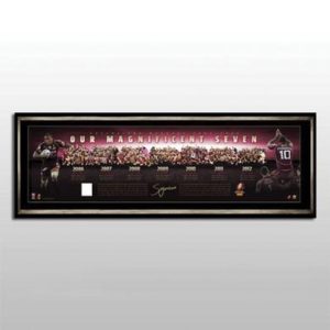 Magnificent 7 - Petero Civoniceva personally signed and framed limited edition Queensland Origin lithograph