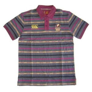 QLD State of Origin NRL Supporters Polo XL-Grey/Maroon