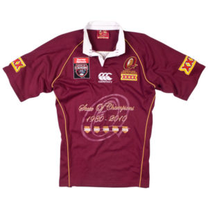 Queensland State of Origin 30 Year Limited Edition Anniversary Adults jersey size medium