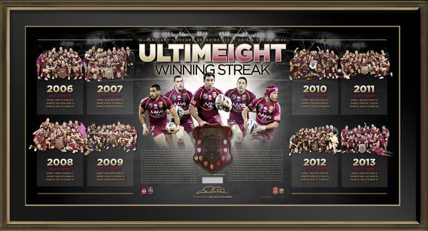 OUT OF STOCK"Ultim-Eight Winning Streak Maroon" Lithograph